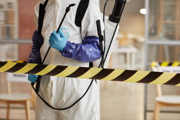 Professional Trauma Scene Cleanup technician working in Highland Park, MI